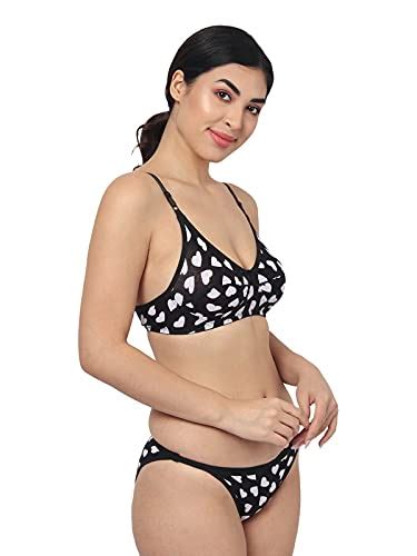 Buy Sgc Sweden Women S Cotton Bra Panty Set Sexy Lingerie For