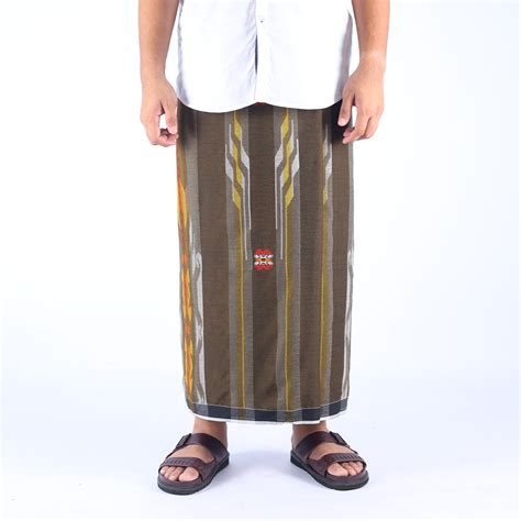 Sarung Mangga Jacquard Songket Cokelat Tua 2 Thumbnail 367