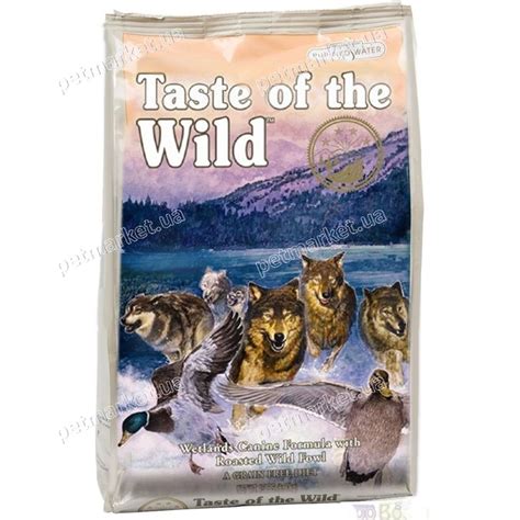 Taste of the Wild WETLANDS - корм для собак | Best dog food, Dog food ...