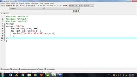 Tablas De Multiplicar En C Images