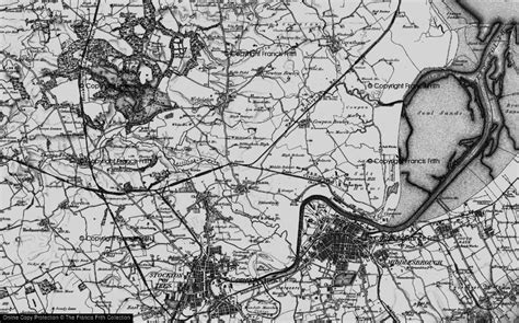 Historic Ordnance Survey Map Of Billingham 1898