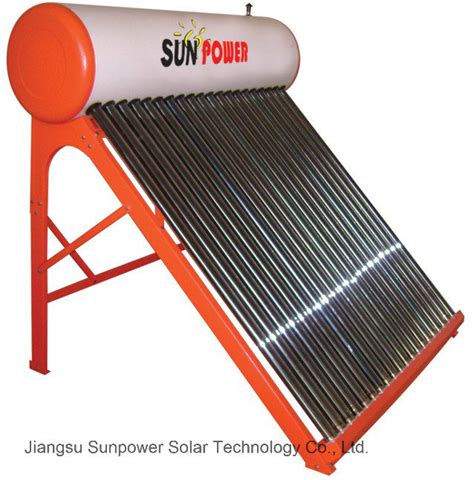 Non Pressurized Solar Water Heater SP 470 58 1800 China Solar Water