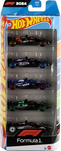 Pack De 5 Autos Formula 1 Oficiales De Hot Wheels Colapinto Azul Marino MercadoLibre