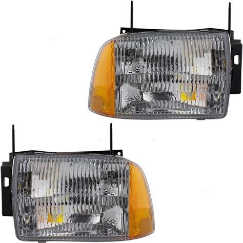 Amazon Aftermarket Replacement Driver And Passenger Side Halogen