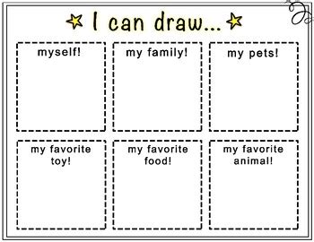 All About Me Drawing Worksheet : Start out by scrolling to the bottom ...