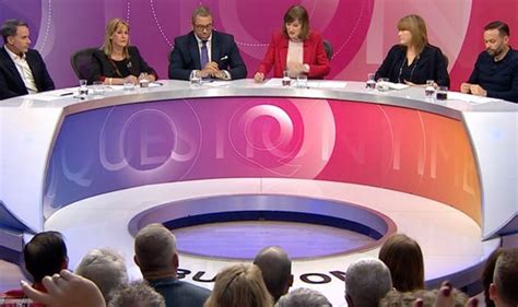 Bbc Question Time Audience Erupts As Tory Comedian Makes Point Over