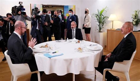 Trilateral Meeting Between Pashinyan Michel Aliyev Is Initiated On