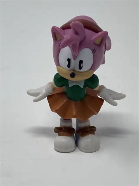 Classic Amy Rose Sonic The Hedgehog 2 1 2” Sega Jazwares Action Figure Toy £2 68 Picclick Uk