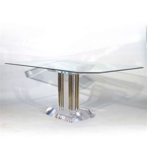 Spectrum Lucite Table For Sale At 1stdibs