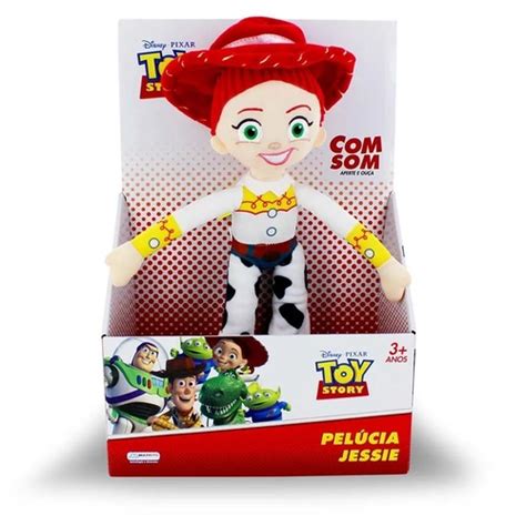 Woody e Jessie Pelúcia Toy Story 30cm Som em Promoção na Americanas