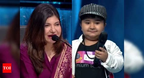 Sa Re Ga Ma Pa L’il Champs: Young contestant teaches judge Alka Yagnik ...