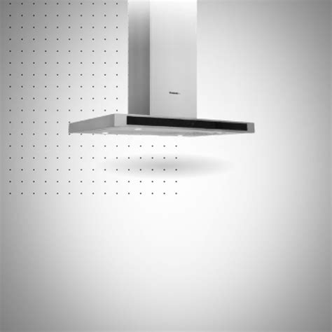 Hotte Centrale Cm Tactile Inox Focus Line Kamoun Home