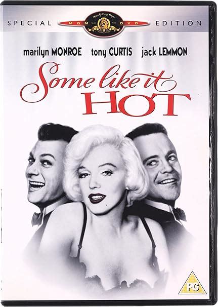 Some Like It Hot Special Edition DVD Amazon Co Uk Jack Lemmon Tony Curtis Marilyn