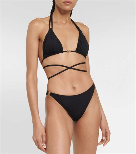 Loewe X Paulas Ibiza Anagram Bikini Top Loewe
