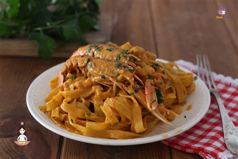 Tagliatelle Alla Crema Di Scampi Cucina Con Nen