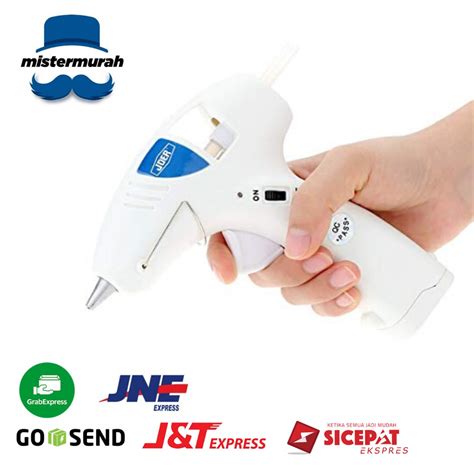 Jual HOT MELT Glue Gun Wireless JOER S 608 Alat Pistol Lem Tembak Tanpa Kabel 10 Watt Shopee