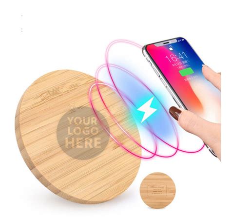 Customize Bamboo Wireless Charging Pad In Dubai Uae Merchlist