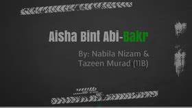 Aisha Bint Abi-Baker at emaze Presentation