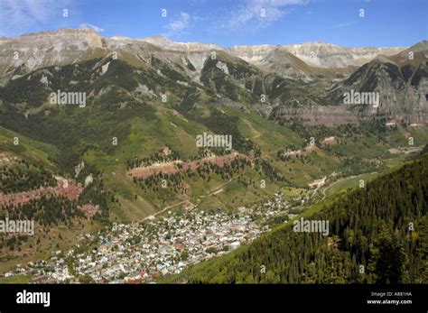 Aerial View Telluride Hi Res Stock Photography And Images Alamy