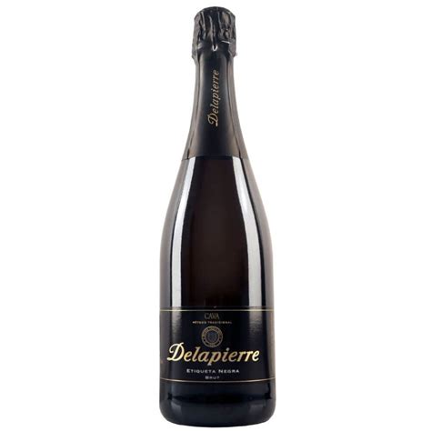 Купить белое брют Игристое вино Cava Delapierre Etiqueta Negra Brut ...