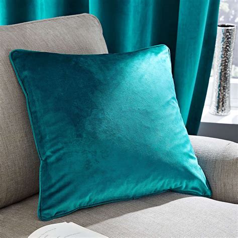 Ashford Teal Cushion Teal Blue Living Room Teal Cushions Teal