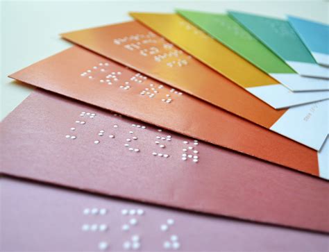 Braille Greeting Cards on Behance