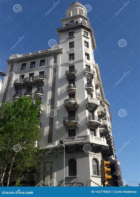 Montevideo Uruguay Architecture Street Scene Stock Image - Image of ...