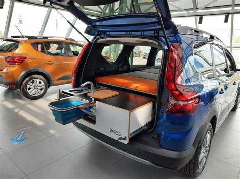 Dacia Jogger camper boot size & Camping conversion ideas - Nimble Camper