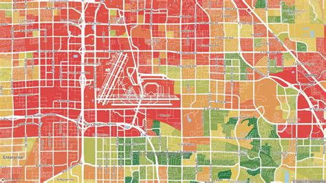 Paradise, Las Vegas, NV Violent Crime Rates and Maps | CrimeGrade.org