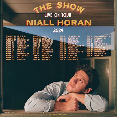 Niall Horan Staat Op Maart In De Ziggo Dome Soundflow