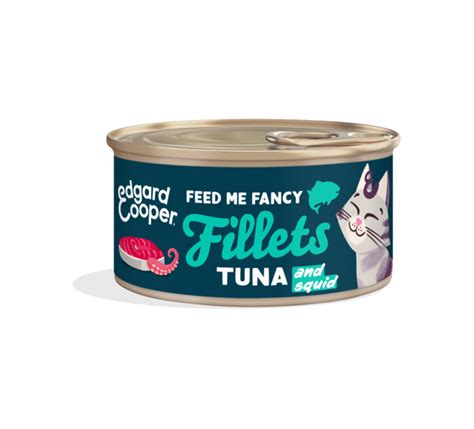 Tuna And Squid Grain Free Fillets For Cats Edgard And Cooper