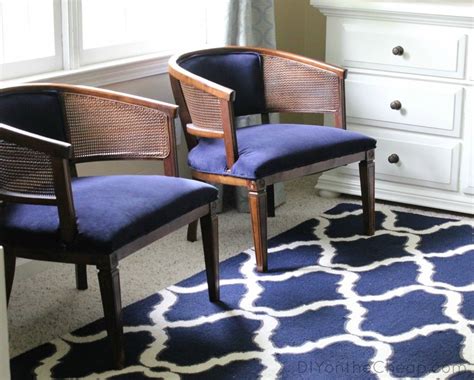 My Lazy Girl S Guide To Reupholstering Chairs A Tutorial Erin Spain