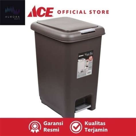 Promo Promo Krisbow Ltr Tempat Sampah Plastik Cokelat Diskon