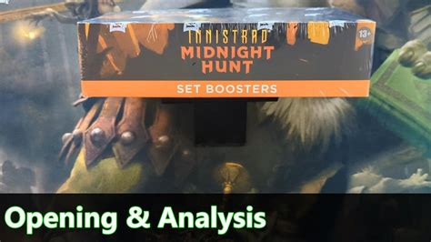 Innistrad Midnight Hunt Set Booster Box Youtube