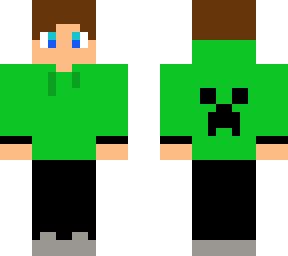 Creeper Hoodie | Minecraft Skin