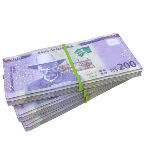 200 Namibian Dollar Stack, 200 Namibian Dollar Stack Pile, Namibian Dollar Stack Pile, Namibian ...