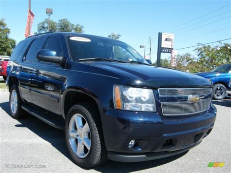 2008 Dark Blue Metallic Chevrolet Tahoe Lt 4x4 38548964 Photo 7