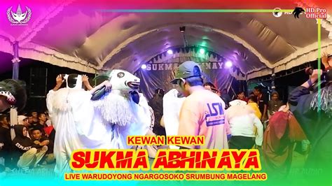 Kewan Kewan Topeng Ireng Sukma Abhinaya Magelang Live Warudoyong