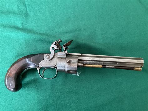 Proantic: British Made Flintlock Revolver