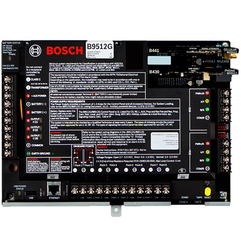 Bosch B9512g G Series 599 Input Intrusion Panel