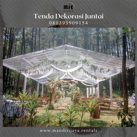 Sewa Tenda Dekorasi Kain Juntai Kawasan Industri Indotaisei Karawang