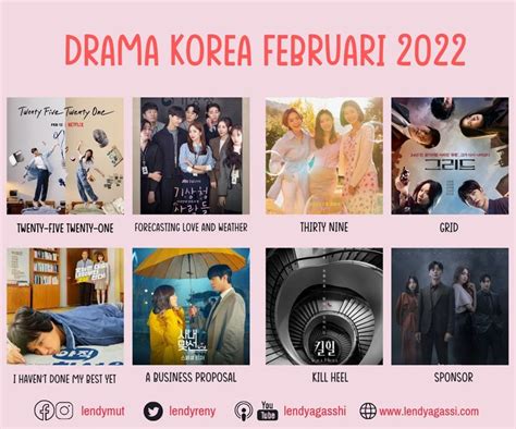 List Drama Korea Tayang Bulan Februari Drama Korea Drama Korea