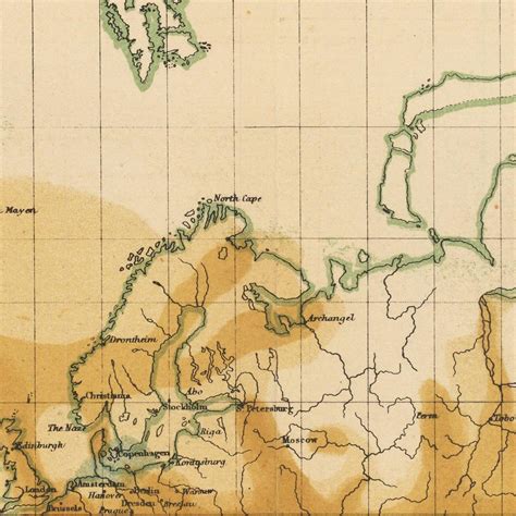 Old Seismographic Map of the World 1857 Rare Map Fine - Etsy