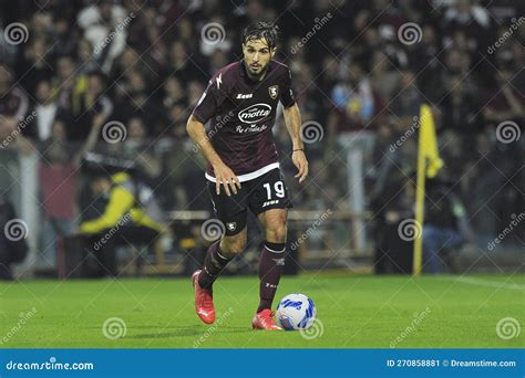 Serie Italiana Campeonato Entre Salernitana Vs Napoli Foto Editorial