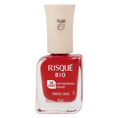 Esmalte Risqué Bio Pimenta Caiena 9ml eFácil