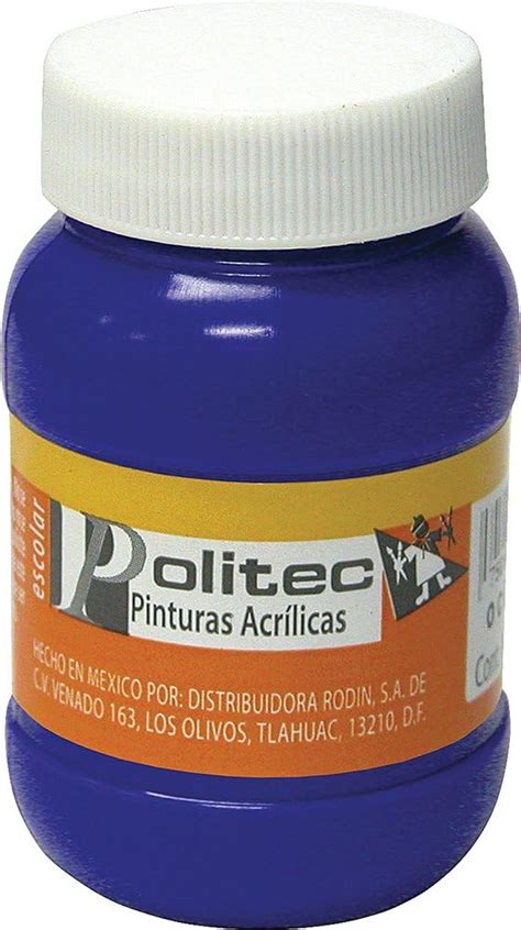 Politec Pintura Acrilica Fco Ml Bco Titan Politec Amazon Mx