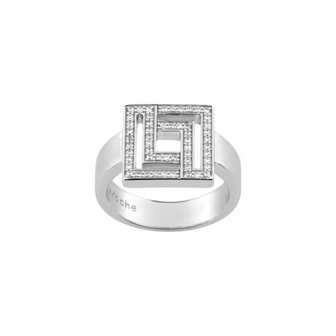 Achat Bague Guy Laroche en argent rhodié et oxydes de zirconium