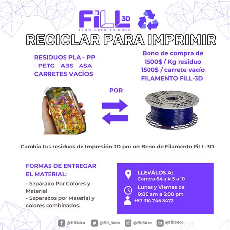 FiLL 3D Tienda Para Filamentos 3D