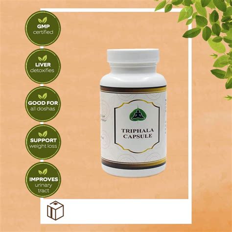 Triphala Capsule Chakrapani Ayurveda