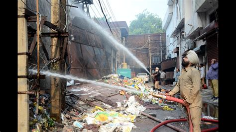 Scrap Godown On Gill Road Gutted Hindustan Times